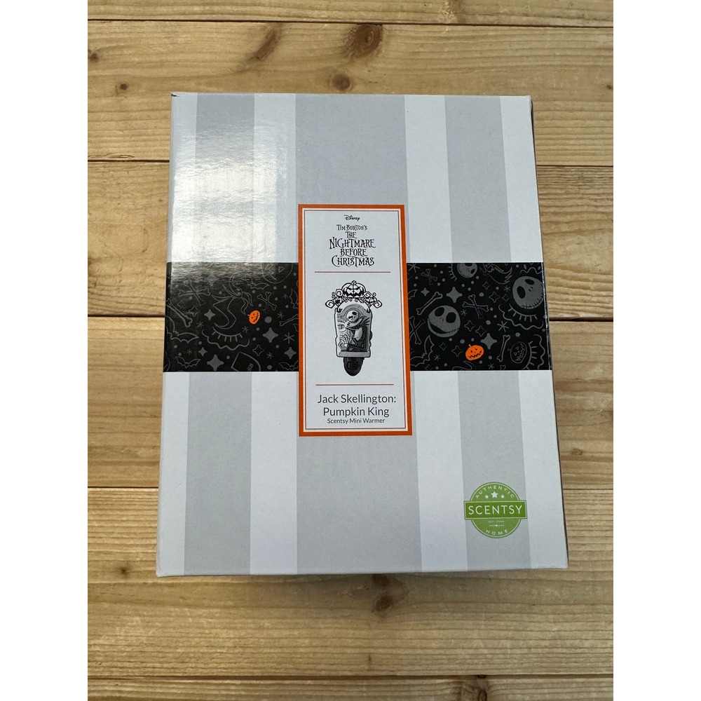 Nightmare Before Christmas‎ Jack Skellington Pumpkin Scentsy Mini Warmer